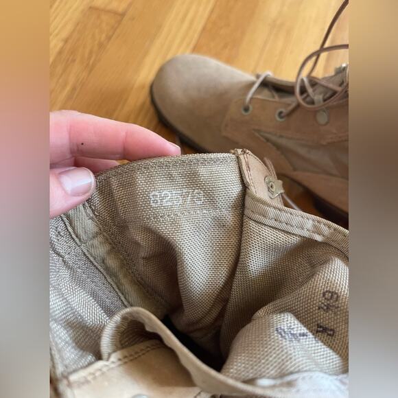 90s Vintage US Army Hot Weather Desert Boot  US Mens Size 6.5 - Picture 4 of 11